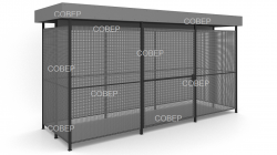 Ограждения для контейнеров | Ограждения для мусора и ТБО